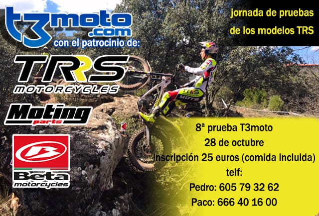 RESULTADOS 8ª PRUEBA TROFEO T3MOTO