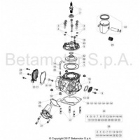 Kit juntas parte superior Beta RR 125 2T