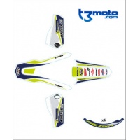 kit adhesivos Guardabarros llantas horquilla sherco factory enduro 2020