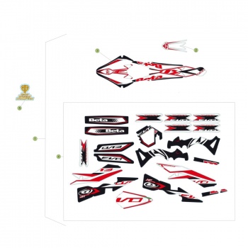 Kit adhesivos beta evo 2014 