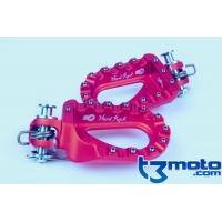 Estribos S3 Parts Hardrock Beta Enduro <2019 Aluminio Rojo