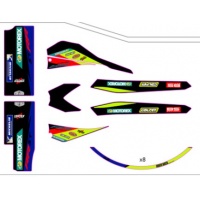 Kit adhesivos proteccion sherco Raga 2025