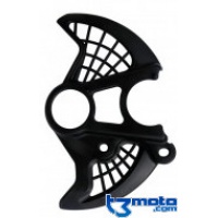 Protector disco trasero negro sherco