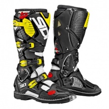 Botas Sidi CrossFire 3 Blanco Negro Amarillo 