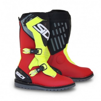Botas Sidi Trial Zero.2.Limited Edition Adam Raga Rojo-Amarillo-Negro 