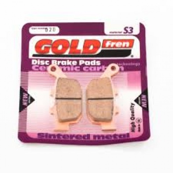 pastillas freno delanteras Gold Fren S3