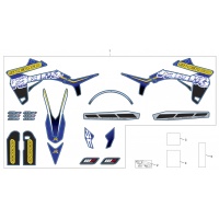 Kit adhesivos sherco enduro 2014