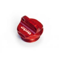 Tapon aceite motor en aluminio rojo beta RR